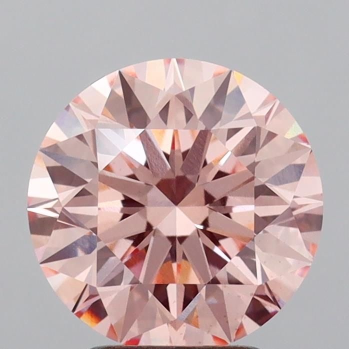 Loose Diamond - ROUND 3.11ct Fancy Intense Pink VS1: Loose Diamond - ROUND 3.11ct Fancy Intense Pink VS1 Source: This is a real non-mined Diamond that has been grown in a lab Shape: ROUND Carats: 3.11 Color: Fancy Intense Pink Certification: IGI 