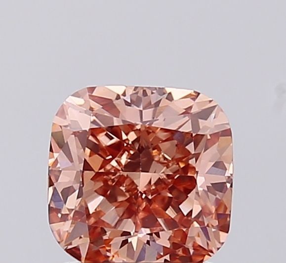 Loose Diamond - CUSHION MODIFIED 1.54ct Fancy Intense Brownish Orange VS1: Loose Diamond - CUSHION MODIFIED 1.54ct Fancy Intense Brownish Orange VS1 Source: This is a real non-mined Diamond that has been grown in a lab Shape: CUSHION MODIFIED Carats: 1.54 Color: Fancy