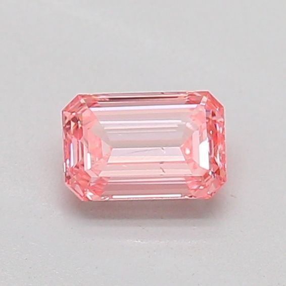 Loose Diamond - EMERALD 0.28ct Fancy Intense Pink VS2: Loose Diamond - EMERALD 0.28ct Fancy Intense Pink VS2 Source: This is a real non-mined Diamond that has been grown in a lab Shape: EMERALD Carats: 0.28 Color: Fancy Intense Pink Certification: IGI 