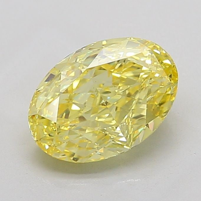 Loose Diamond - OVAL 4.05ct Fancy Vivid Yellow VS1: Loose Diamond - OVAL 4.05ct Fancy Vivid Yellow VS1 Source: This is a real non-mined Diamond that has been grown in a lab Shape: OVAL Carats: 4.05 Color: Fancy Vivid Yellow Certification: IGI Video: