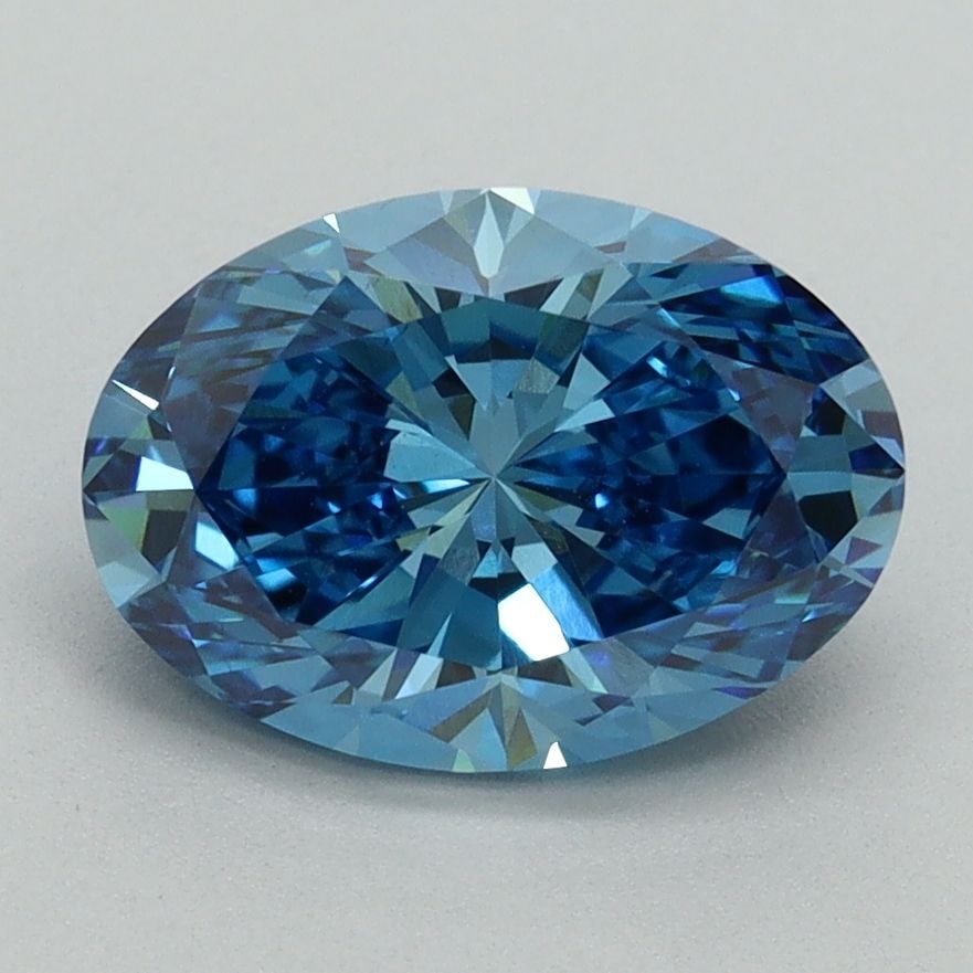 Loose Diamond - OVAL 2.13ct Fancy Vivid Blue VS1 (1 of 1)