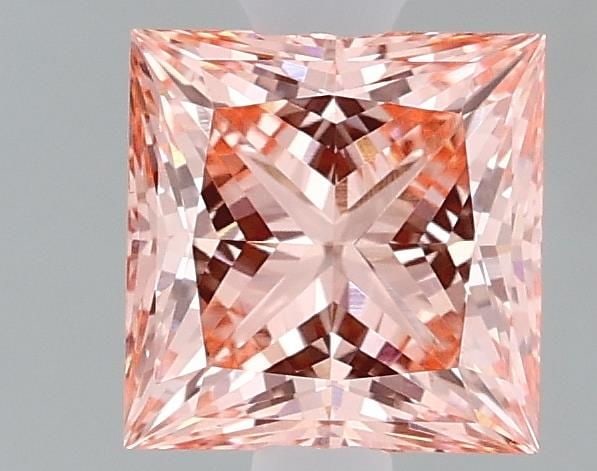 Loose Diamond - PRINCESS 1.05ct Fancy Vivid Pink VVS2 (1 of 1)