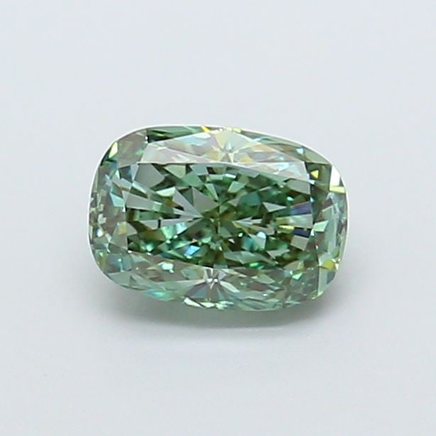 Loose Diamond - CUSHION MODIFIED 1.06ct Fancy Intense Green VS1: Loose Diamond - CUSHION MODIFIED 1.06ct Fancy Intense Green VS1 Source: This is a real non-mined Diamond that has been grown in a lab Shape: CUSHION MODIFIED Carats: 1.06 Color: Fancy Intense Green Ce