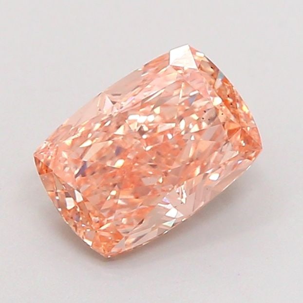 Loose Diamond - CUSHION MODIFIED 1.53ct Fancy Light Orangey Brown VS2: Loose Diamond - CUSHION MODIFIED 1.53ct Fancy Light Orangey Brown VS2 Source: This is a real non-mined Diamond that has been grown in a lab Shape: CUSHION MODIFIED Carats: 1.53 Color: Fancy Light