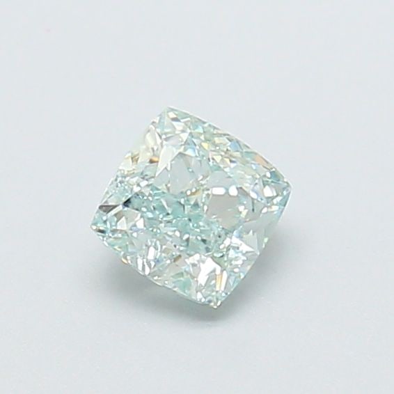 Loose Diamond - CUSHION MODIFIED 0.56ct Fancy Green VVS2: Loose Diamond - CUSHION MODIFIED 0.56ct Fancy Green VVS2 Source: This is a real non-mined Diamond that has been grown in a lab Shape: CUSHION MODIFIED Carats: 0.56 Color: Fancy Green Certification: