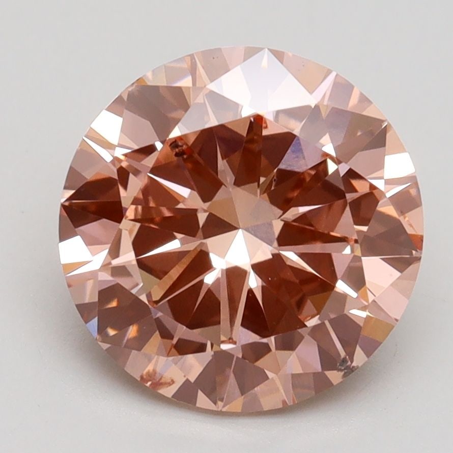 Loose Diamond - ROUND 3.01ct Fancy Intense Pink SI1 (1 of 1)