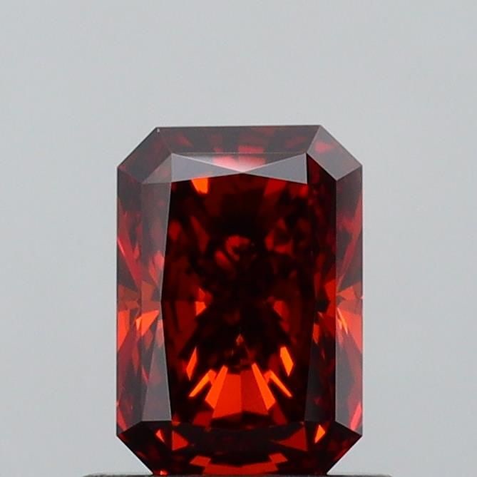 Loose Diamond - RADIANT 0.67ct Fancy Deep Orange VVS2: Loose Diamond - RADIANT 0.67ct Fancy Deep Orange VVS2 Source: This is a real non-mined Diamond that has been grown in a lab Shape: RADIANT Carats: 0.67 Color: Fancy Deep Orange Certification: IGI Vide