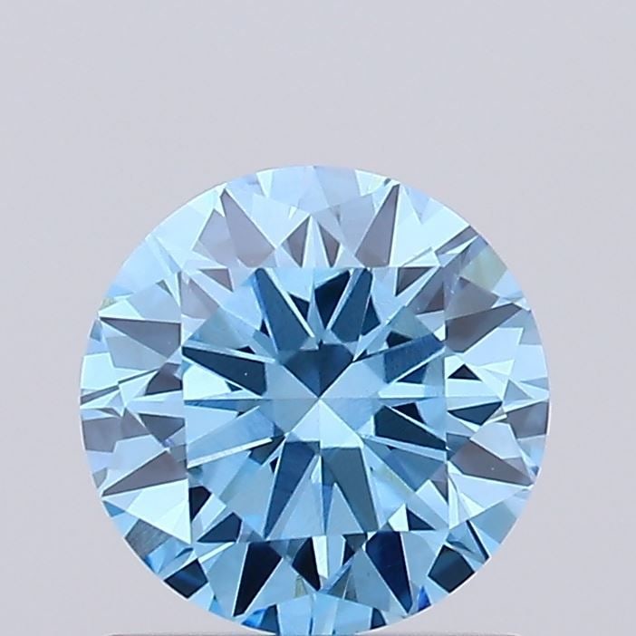 Loose Diamond - ROUND 0.89ct Fancy Vivid Blue VS1: Loose Diamond - ROUND 0.89ct Fancy Vivid Blue VS1 Source: This is a real non-mined Diamond that has been grown in a lab Shape: ROUND Carats: 0.89 Color: Fancy Vivid Blue Certification: IGI Video: