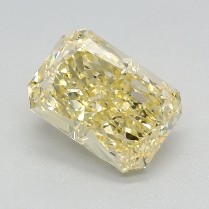 Loose Diamond - RADIANT 1.29ct Fancy Intense Yellow VS1: Loose Diamond - RADIANT 1.29ct Fancy Intense Yellow VS1 Source: This is a real non-mined Diamond that has been grown in a lab Shape: RADIANT Carats: 1.29 Color: Fancy Intense Yellow Certification: