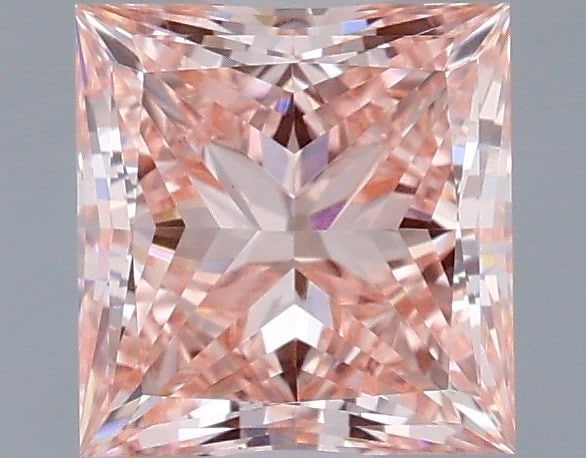 Loose Diamond - PRINCESS 1.0ct Fancy Intense Pink VVS2 (1 of 1)