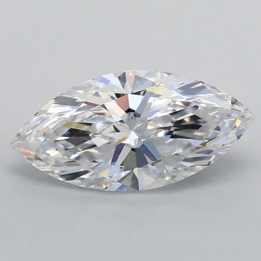 Loose Diamond - MARQUISE 1.01ct D VVS2: Loose Diamond - MARQUISE 1.01ct D VVS2 Source: This is a real non-mined Diamond that has been grown in a lab Shape: MARQUISE Carats: 1.01 Color: D Clarity: VVS2 Certification: IGI Video: Video Link