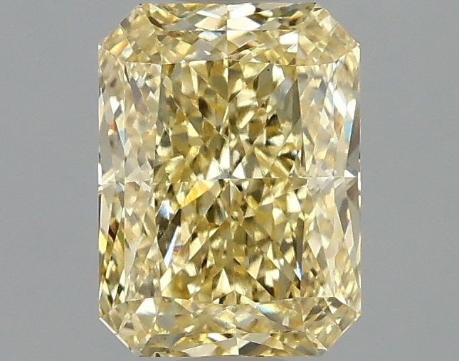 Loose Diamond - RADIANT 1.46ct Fancy Intense Yellow VS1: Loose Diamond - RADIANT 1.46ct Fancy Intense Yellow VS1 Source: This is a real non-mined Diamond that has been grown in a lab Shape: RADIANT Carats: 1.46 Color: Fancy Intense Yellow Certification: