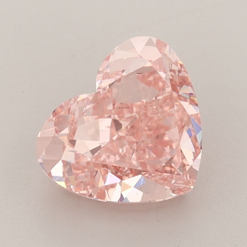 Loose Diamond - HEART 2.61ct Fancy Vivid Pink VS1: Loose Diamond - HEART 2.61ct Fancy Vivid Pink VS1 Source: This is a real non-mined Diamond that has been grown in a lab Shape: HEART Carats: 2.61 Color: Fancy Vivid Pink Certification: IGI Video: