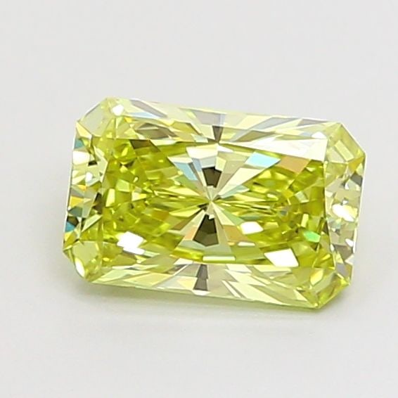 Loose Diamond - RADIANT 1.05ct Fancy Intense Greenish Yellow VS1: Loose Diamond - RADIANT 1.05ct Fancy Intense Greenish Yellow VS1 Source: This is a real non-mined Diamond that has been grown in a lab Shape: RADIANT Carats: 1.05 Color: Fancy Intense Greenish Yellow