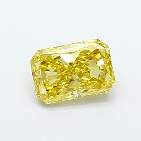Loose Diamond - RADIANT 1.07ct Fancy Intense Yellow VVS2: Loose Diamond - RADIANT 1.07ct Fancy Intense Yellow VVS2 Source: This is a real non-mined Diamond that has been grown in a lab Shape: RADIANT Carats: 1.07 Color: Fancy Intense Yellow Certification: