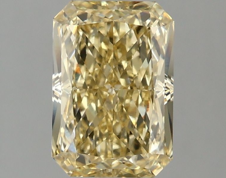 Loose Diamond - RADIANT 2.09ct Fancy Intense Yellow VS1: Loose Diamond - RADIANT 2.09ct Fancy Intense Yellow VS1 Source: This is a real non-mined Diamond that has been grown in a lab Shape: RADIANT Carats: 2.09 Color: Fancy Intense Yellow Certification: