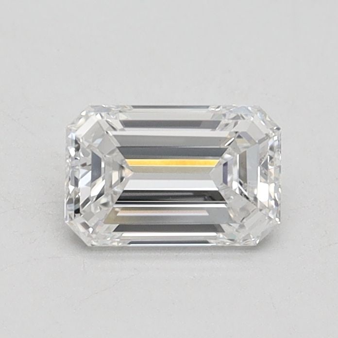 Loose Diamond - EMERALD 0.6ct E VS2: Loose Diamond - EMERALD 0.6ct E VS2 Source: This is a real non-mined Diamond that has been grown in a lab Shape: EMERALD Carats: 0.6 Color: E Clarity: VS2 Certification: IGI Video: