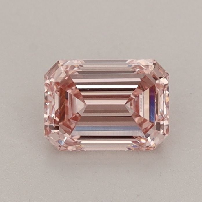 Loose Diamond - EMERALD 0.72ct Fancy Intense Pink VS1: Loose Diamond - EMERALD 0.72ct Fancy Intense Pink VS1 Source: This is a real non-mined Diamond that has been grown in a lab Shape: EMERALD Carats: 0.72 Color: Fancy Intense Pink Certification: IGI Vid