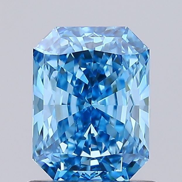 Loose Diamond - RADIANT 1.02ct Fancy Vivid Blue VVS2: Loose Diamond - RADIANT 1.02ct Fancy Vivid Blue VVS2 Source: This is a real non-mined Diamond that has been grown in a lab Shape: RADIANT Carats: 1.02 Color: Fancy Vivid Blue Certification: IGI