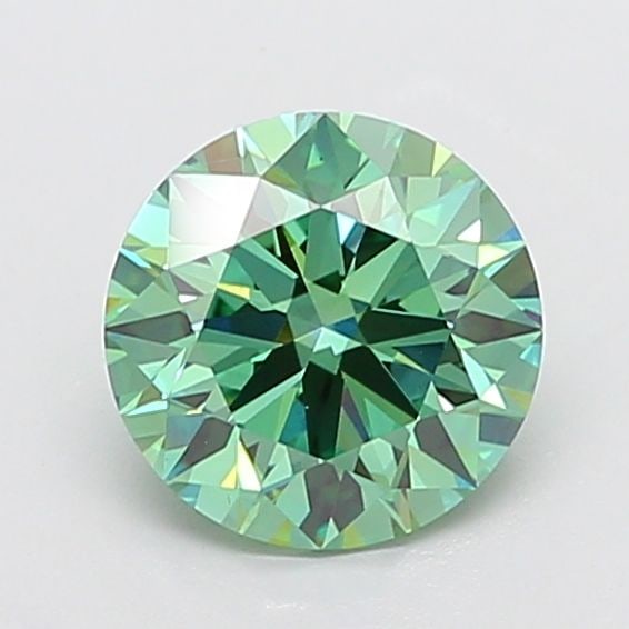 Ideal Loose Diamond - ROUND 2.72ct Fancy Vivid Green VS1: Ideal Loose Diamond - ROUND 2.72ct Fancy Vivid Green VS1 Source: This is a real non-mined Diamond that has been grown in a lab Shape: ROUND Carats: 2.72 Color: Fancy Vivid Green Certification: IGI Vid