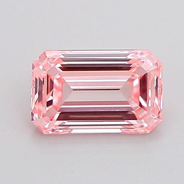 Loose Diamond - EMERALD 1.04ct Fancy Intense Pink VVS1: Loose Diamond - EMERALD 1.04ct Fancy Intense Pink VVS1 Source: This is a real non-mined Diamond that has been grown in a lab Shape: EMERALD Carats: 1.04 Color: Fancy Intense Pink Certification: IGI Vi