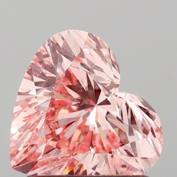 Loose Diamond - HEART 1.02ct Fancy Intense Pink SI1: Loose Diamond - HEART 1.02ct Fancy Intense Pink SI1 Source: This is a real non-mined Diamond that has been grown in a lab Shape: HEART Carats: 1.02 Color: Fancy Intense Pink Certification: IGI Video: