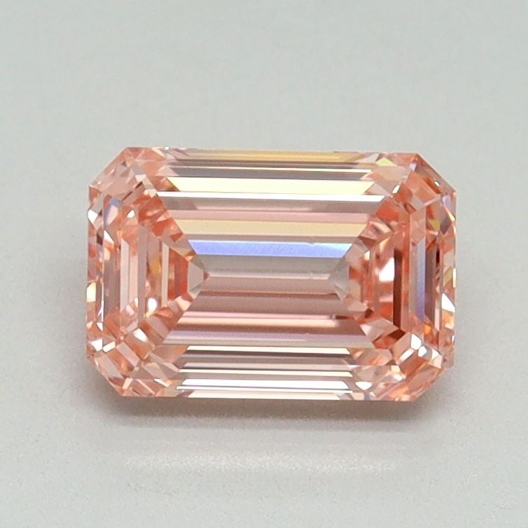 Loose Diamond - EMERALD 1.1ct Fancy Intense Pink VS2: Loose Diamond - EMERALD 1.1ct Fancy Intense Pink VS2 Source: This is a real non-mined Diamond that has been grown in a lab Shape: EMERALD Carats: 1.1 Color: Fancy Intense Pink Certification: IGI Video