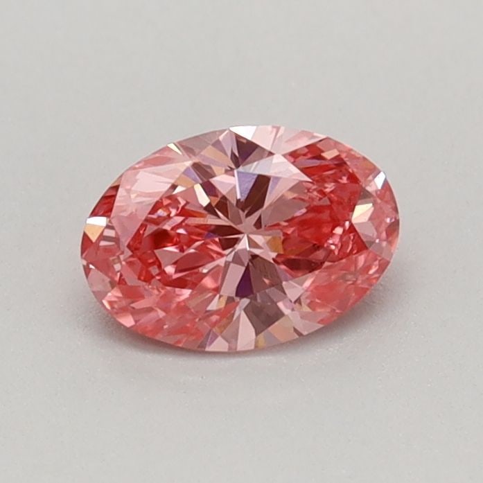 Loose Diamond - OVAL 0.33ct Fancy Vivid Pink VS1: Loose Diamond - OVAL 0.33ct Fancy Vivid Pink VS1 Source: This is a real non-mined Diamond that has been grown in a lab Shape: OVAL Carats: 0.33 Color: Fancy Vivid Pink Certification: IGI Video: