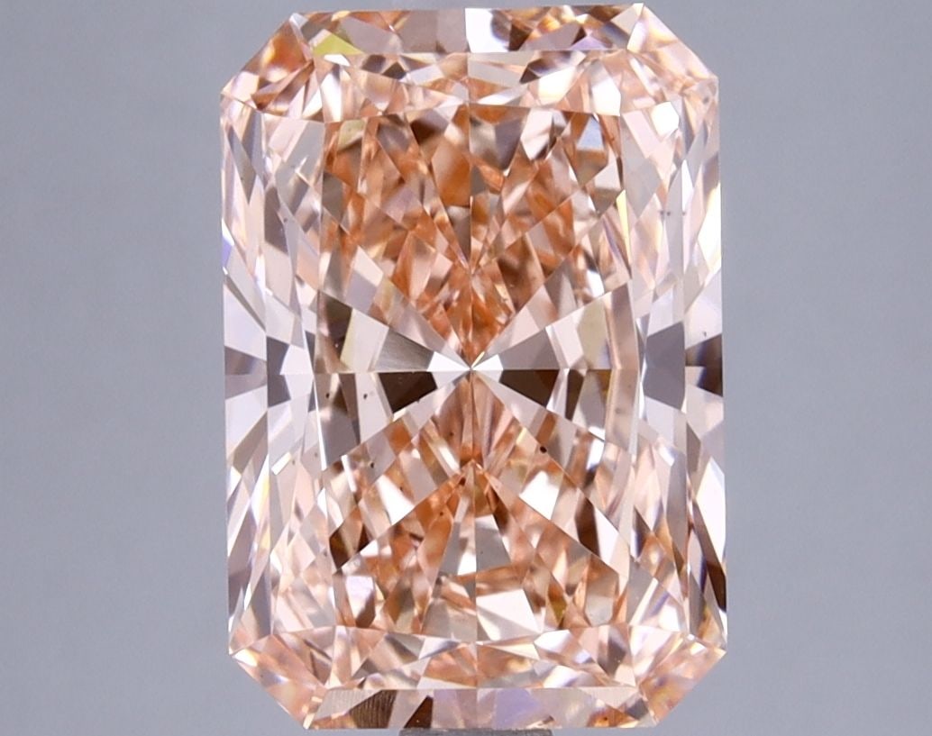 Loose Diamond - RADIANT 3.51ct Fancy Vivid Pink VS2 (1 of 1)