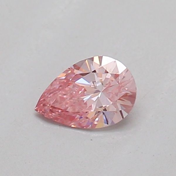 Loose Diamond - PEAR 0.16ct Fancy Vivid Pink VS1 (1 of 1)