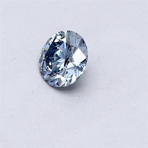 Ideal Loose Diamond - ROUND 0.31ct Fancy Vivid Blue SI2 (1 of 1)