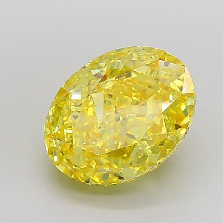 Loose Diamond - OVAL 6.29ct Fancy Vivid Yellow VS2: Loose Diamond - OVAL 6.29ct Fancy Vivid Yellow VS2 Source: This is a real non-mined Diamond that has been grown in a lab Shape: OVAL Carats: 6.29 Color: Fancy Vivid Yellow Certification: IGI Video: