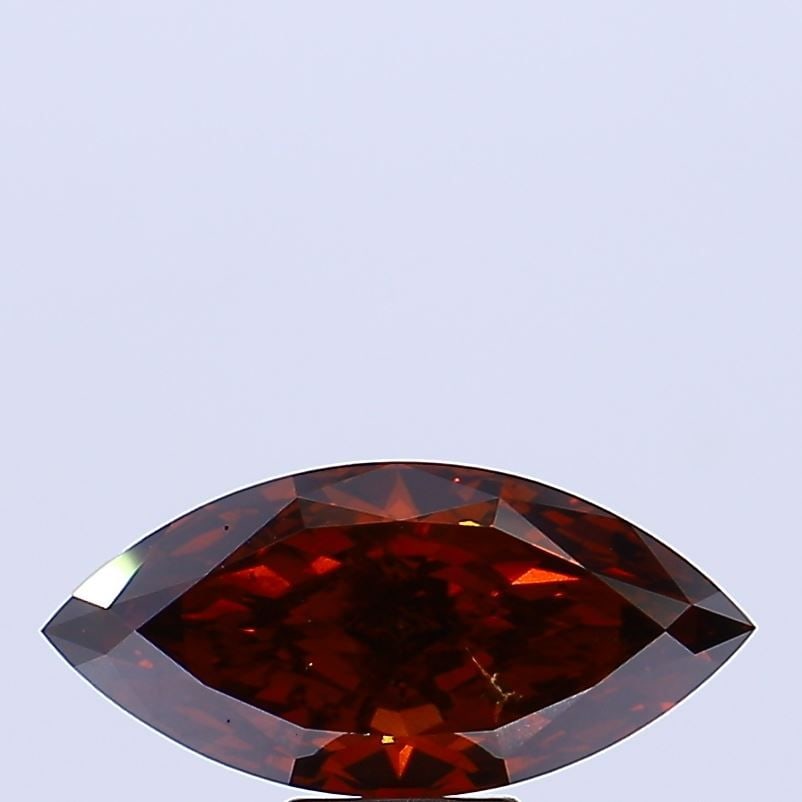 Loose Diamond - MARQUISE 5.03ct Fancy Deep Orange SI2: Loose Diamond - MARQUISE 5.03ct Fancy Deep Orange SI2 Source: This is a real non-mined Diamond that has been grown in a lab Shape: MARQUISE Carats: 5.03 Color: Fancy Deep Orange Certification: IGI Vid