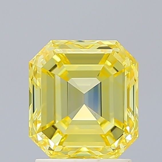 Loose Diamond - EMERALD 2.02ct Fancy Vivid Yellow VS2: Loose Diamond - EMERALD 2.02ct Fancy Vivid Yellow VS2 Source: This is a real non-mined Diamond that has been grown in a lab Shape: EMERALD Carats: 2.02 Color: Fancy Vivid Yellow Certification: IGI Vid