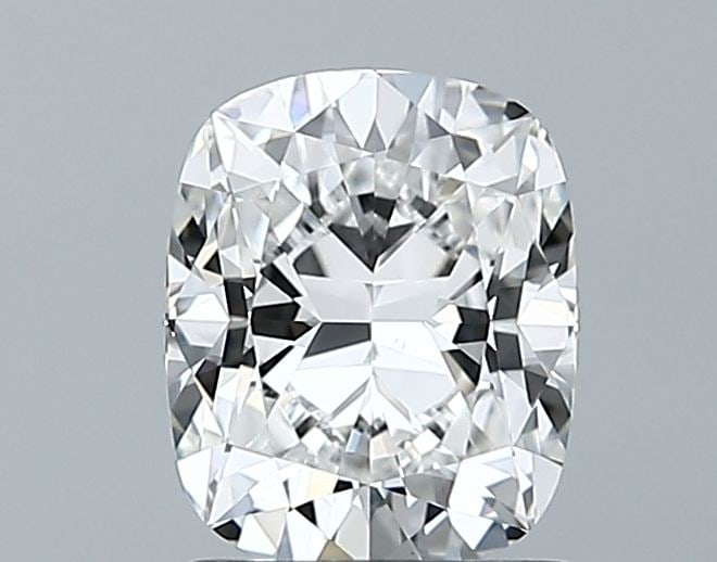 Loose Diamond - CUSHION BRILLIANT 1.19ct E VS1: Loose Diamond - CUSHION BRILLIANT 1.19ct E VS1 Source: This is a real non-mined Diamond that has been grown in a lab Shape: CUSHION BRILLIANT Carats: 1.19 Color: E Clarity: VS1 Certification: GIA