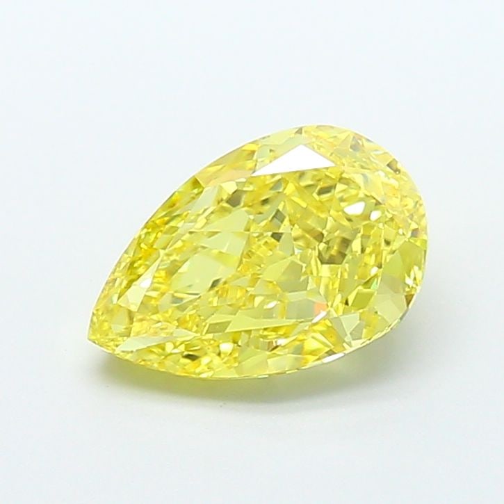 Loose Diamond - PEAR 2.57ct Fancy Vivid Yellow VS1: Loose Diamond - PEAR 2.57ct Fancy Vivid Yellow VS1 Source: This is a real non-mined Diamond that has been grown in a lab Shape: PEAR Carats: 2.57 Color: Fancy Vivid Yellow Certification: IGI Video: