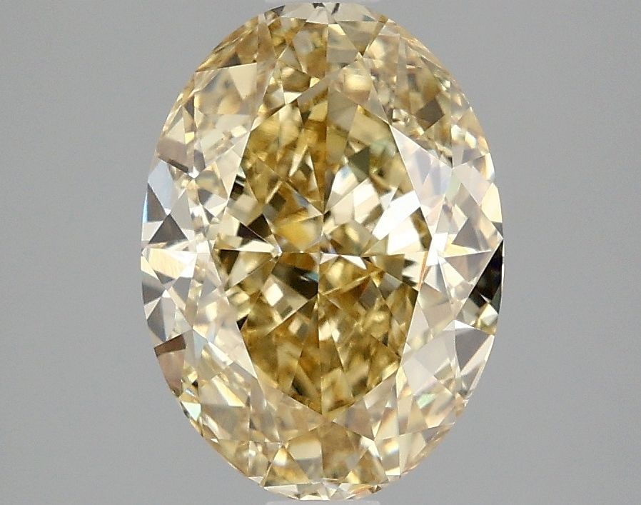 Loose Diamond - OVAL 3.02ct Fancy Intense Yellow VVS2 (1 of 1)