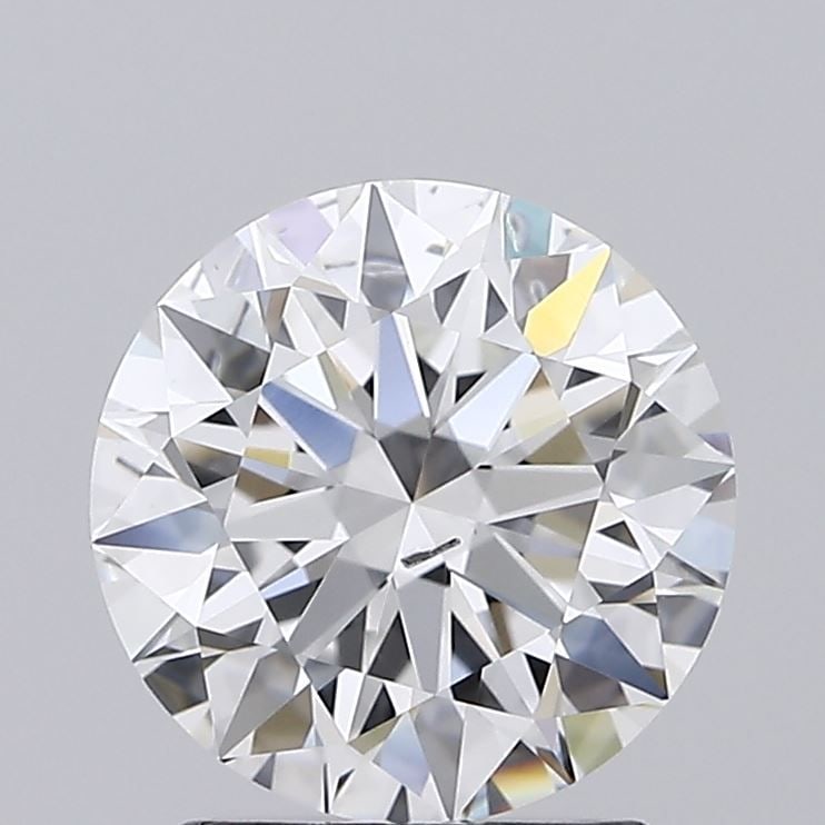 Ideal Loose Diamond - ROUND 2.15ct E SI1: Ideal Loose Diamond - ROUND 2.15ct E SI1 Source: This is a real non-mined Diamond that has been grown in a lab Shape: ROUND Carats: 2.15 Color: E Clarity: SI1 Certification: IGI Video: