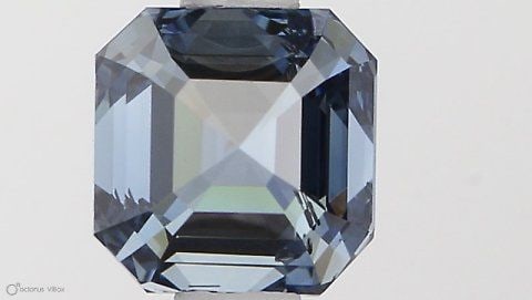 Loose Diamond - SQUARE EMERALD 0.81ct Fancy Vivid Blue SI2: Loose Diamond - SQUARE EMERALD 0.81ct Fancy Vivid Blue SI2 Source: This is a real non-mined Diamond that has been grown in a lab Shape: SQUARE EMERALD Carats: 0.81 Color: Fancy Vivid Blue Certificatio