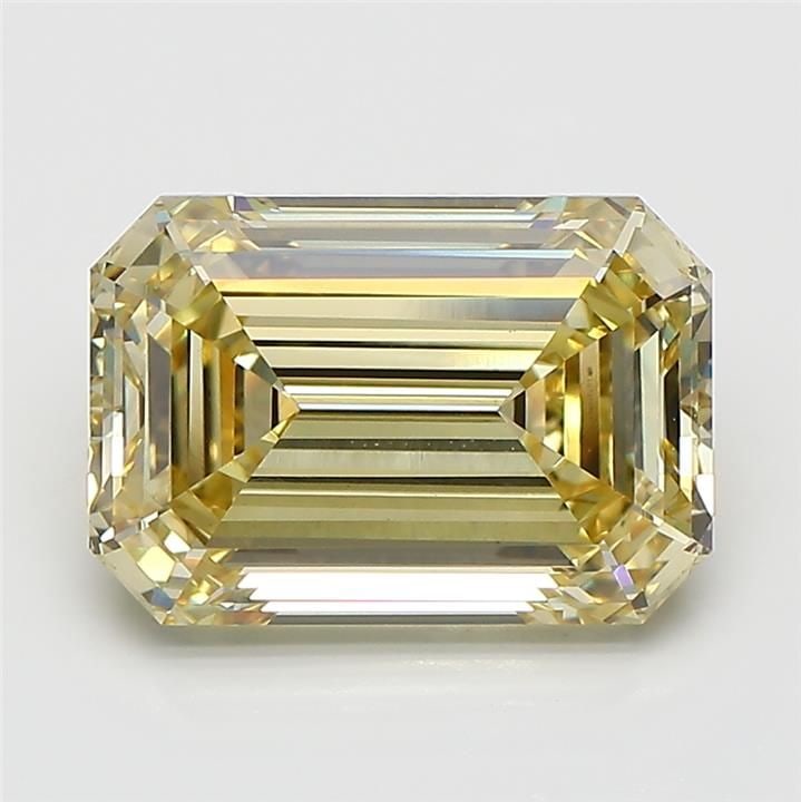 Loose Diamond - EMERALD 5.55ct Fancy Yellow VVS2 (1 of 1)