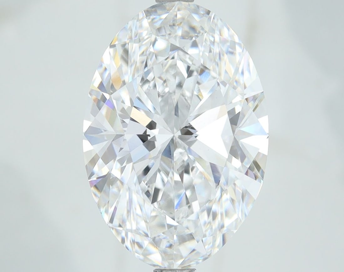 Loose Diamond - OVAL 5.01ct E VS1: Loose Diamond - OVAL 5.01ct E VS1 Source: This is a real non-mined Diamond that has been grown in a lab Shape: OVAL Carats: 5.01 Color: E Clarity: VS1 Certification: IGI Video: