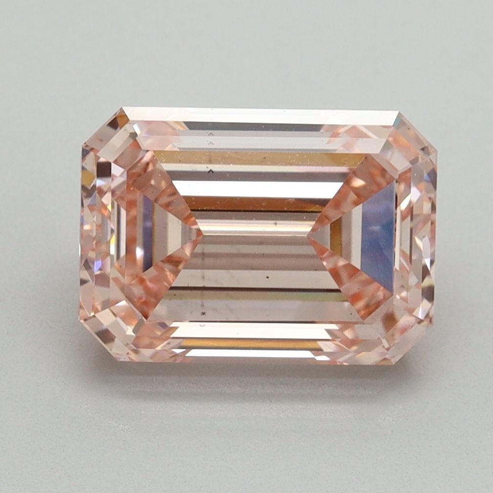 Loose Diamond - EMERALD 3.15ct Fancy Intense Pink VS2 (1 of 1)