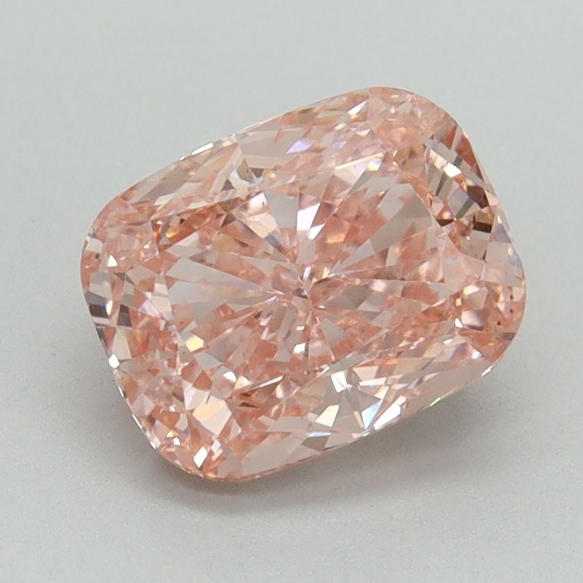 Loose Diamond - CUSHION BRILLIANT 2.04ct Fancy Vivid Pink VS1: Loose Diamond - CUSHION BRILLIANT 2.04ct Fancy Vivid Pink VS1 Source: This is a real non-mined Diamond that has been grown in a lab Shape: CUSHION BRILLIANT Carats: 2.04 Color: Fancy Vivid Pink