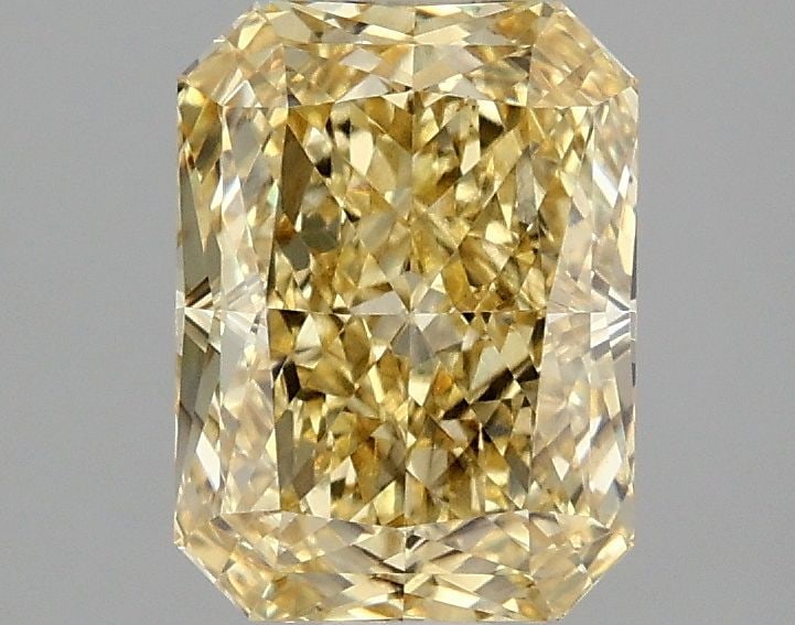 Loose Diamond - RADIANT 2.09ct Fancy Intense Yellow VS2: Loose Diamond - RADIANT 2.09ct Fancy Intense Yellow VS2 Source: This is a real non-mined Diamond that has been grown in a lab Shape: RADIANT Carats: 2.09 Color: Fancy Intense Yellow Certification: