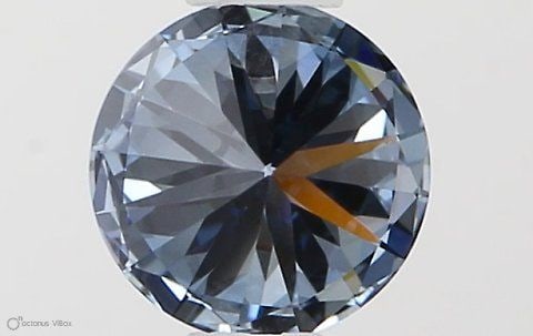 Ideal Loose Diamond - ROUND 0.4ct Fancy Vivid Blue VVS1: Ideal Loose Diamond - ROUND 0.4ct Fancy Vivid Blue VVS1 Source: This is a real non-mined Diamond that has been grown in a lab Shape: ROUND Carats: 0.4 Color: Fancy Vivid Blue Certification: IGI