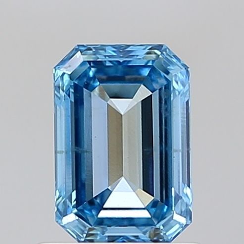 Loose Diamond - EMERALD 1.0ct Fancy Intense Blue VS2: Loose Diamond - EMERALD 1.0ct Fancy Intense Blue VS2 Source: This is a real non-mined Diamond that has been grown in a lab Shape: EMERALD Carats: 1.0 Color: Fancy Intense Blue Certification: IGI Video