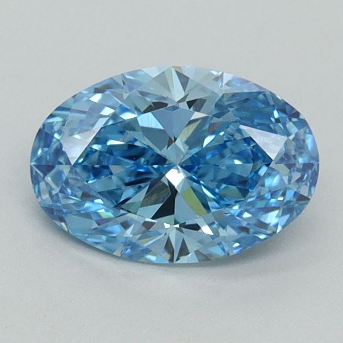 Loose Diamond - OVAL 0.88ct Fancy Vivid Blue VS1: Loose Diamond - OVAL 0.88ct Fancy Vivid Blue VS1 Source: This is a real non-mined Diamond that has been grown in a lab Shape: OVAL Carats: 0.88 Color: Fancy Vivid Blue Certification: IGI Video: