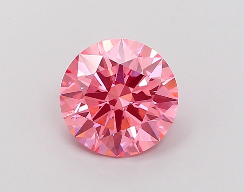 Ideal Loose Diamond - ROUND 1.52ct Fancy Vivid Pink VS1: Ideal Loose Diamond - ROUND 1.52ct Fancy Vivid Pink VS1 Source: This is a real non-mined Diamond that has been grown in a lab Shape: ROUND Carats: 1.52 Color: Fancy Vivid Pink Certification: IGI Video