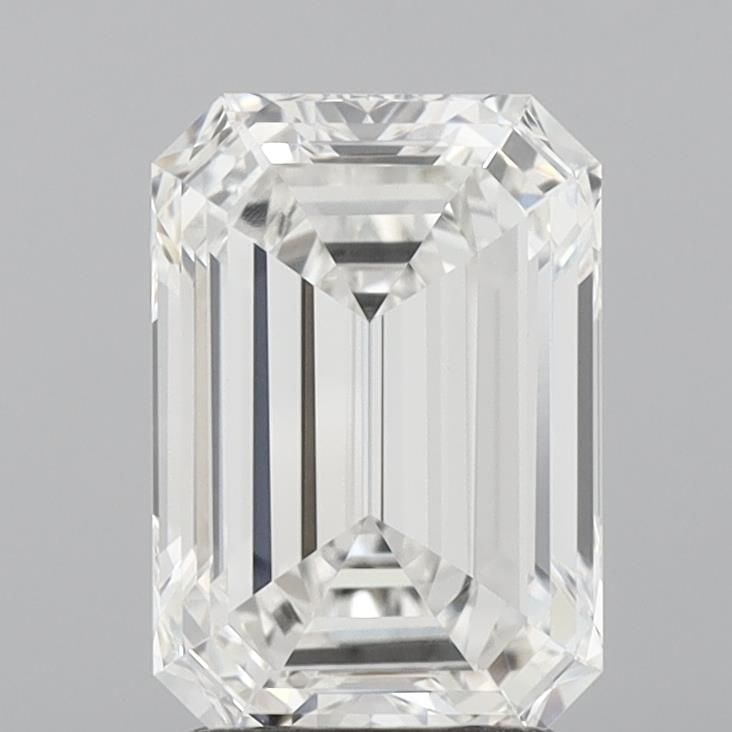 Loose Diamond - EMERALD 2.53ct F VVS2: Loose Diamond - EMERALD 2.53ct F VVS2 Source: This is a real non-mined Diamond that has been grown in a lab Shape: EMERALD Carats: 2.53 Color: F Clarity: VVS2 Certification: IGI Video: