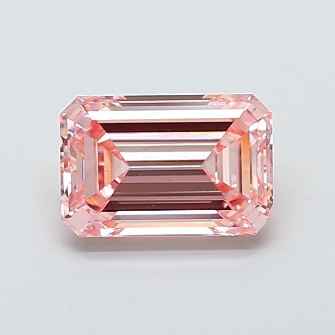Loose Diamond - EMERALD 3.22ct Fancy Intense Pink VS1: Loose Diamond - EMERALD 3.22ct Fancy Intense Pink VS1 Source: This is a real non-mined Diamond that has been grown in a lab Shape: EMERALD Carats: 3.22 Color: Fancy Intense Pink Certification: IGI Vid